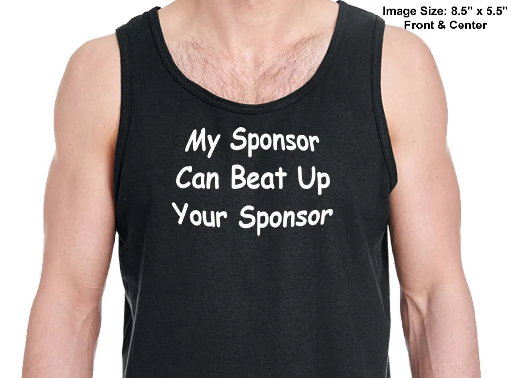 utt- My Sponsor Can Unisex Tank Tops