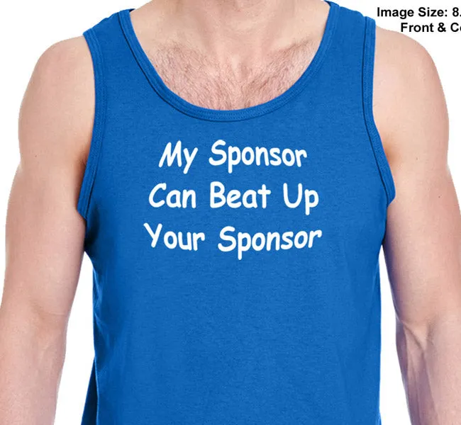 utt- My Sponsor Can Unisex Tank Tops