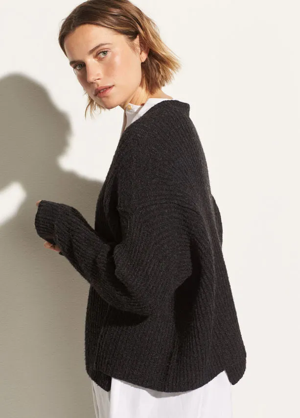 Vince Overlap Panel Crew Sweater